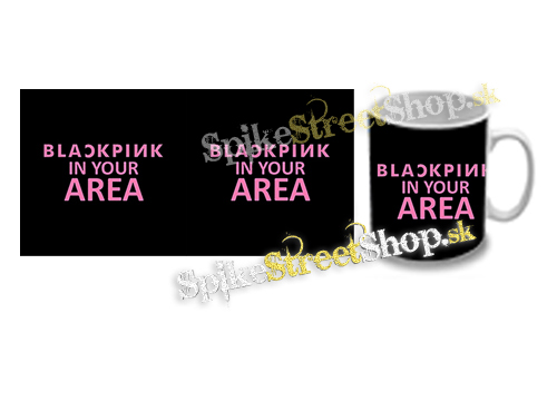 Hrnček BLACKPINK - In Your Area Pink