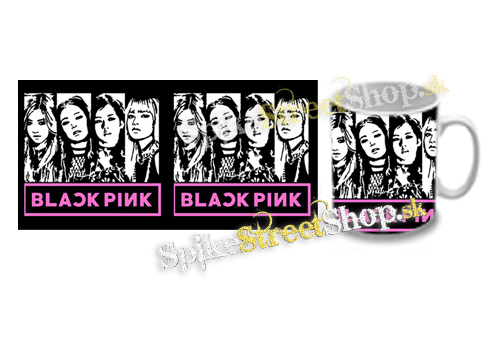 Hrnček BLACKPINK - Logo & Band