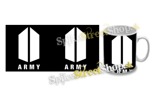 Hrnček BTS - BANGTAN BOYS - Army Logo