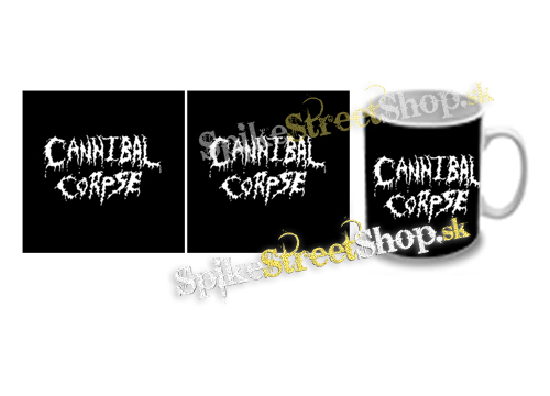 Hrnček CANNIBAL CORPSE - Old School Logo White