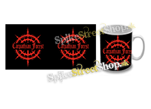 Hrnček CARPATHIAN FOREST - Red Logo