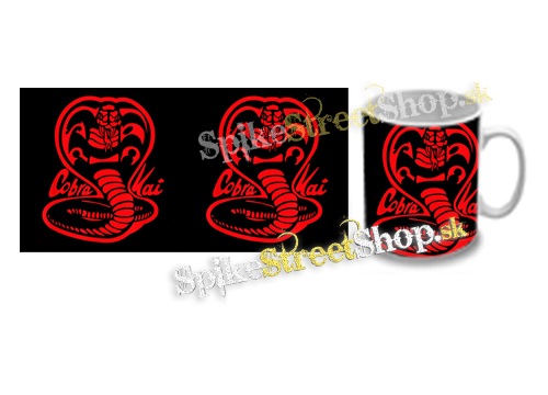Hrnček COBRA KAI - Red Cobra Logo