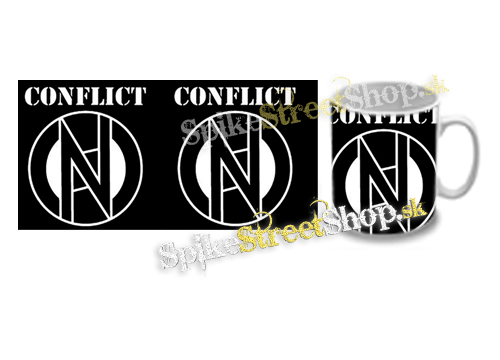 Hrnček CONFLICT - Logo Crest