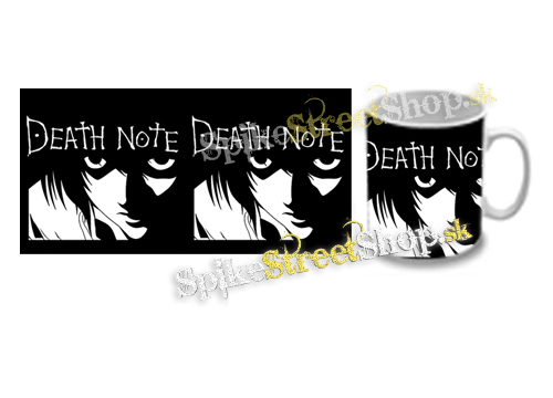 Hrnček DEATH NOTE - Logo And Portrait
