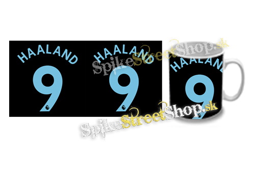 Hrnček ERLING HAALAND - 9 BLUE