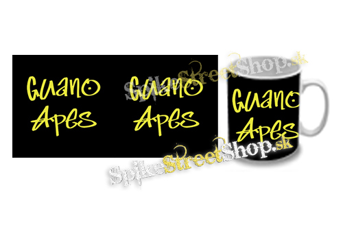 Hrnček GUANO APES - Logo Yellow