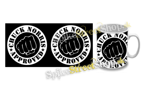 Hrnček CHUCK NORRIS - Chuck Norris Approved