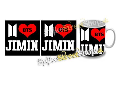 Hrnček I LOVE JIMIN - Bangtan Boys