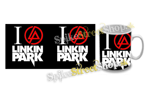 Hrnček I LOVE LINKIN PARK - Crest Motive