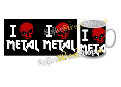 Hrnček I LOVE METAL