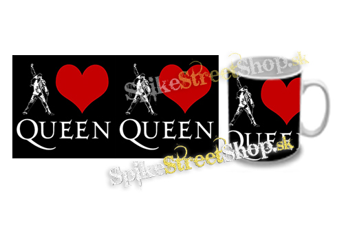 Hrnček I LOVE QUEEN