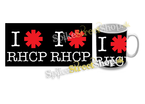 Hrnček I LOVE RED HOT CHILI PEPPERS
