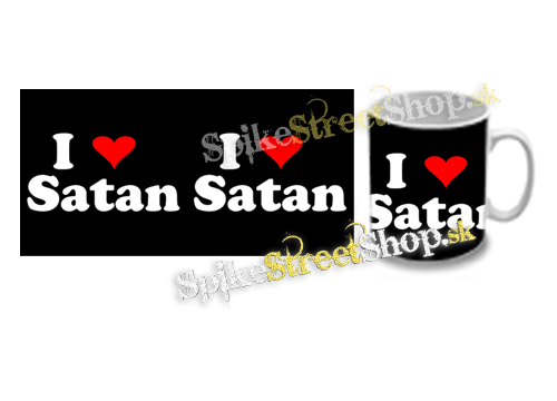 Hrnček I LOVE SATAN
