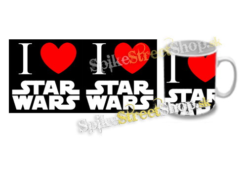 Hrnček I LOVE STAR WARS