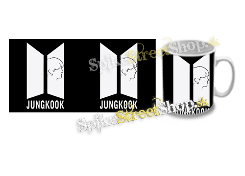 Hrnček JUNGKOOK - BTS Logo & Portrait
