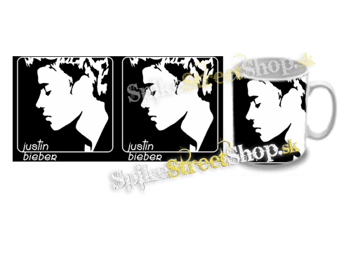 Hrnček JUSTIN BIEBER - Logo & Portrait Motive 2
