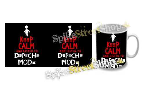 Hrnček KEEP CALM AND LISTEN TO DEPECHE MODE