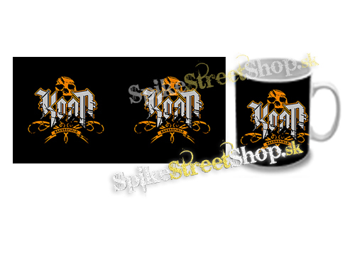 Hrnček KORN - Logo Crest Bakersfield Orange
