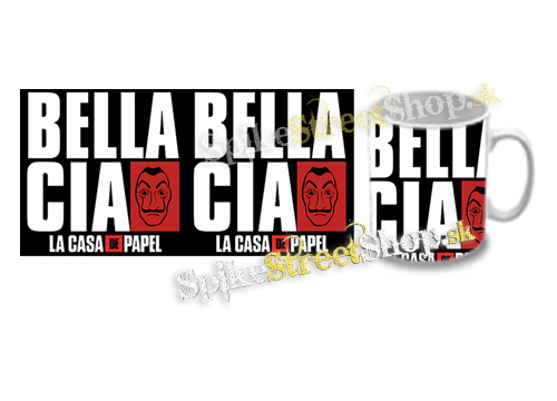 Hrnček LA CASA DE PAPEL - Bella Ciao
