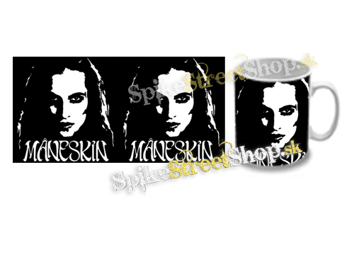 Hrnček MANESKIN - Damiano David Portrait