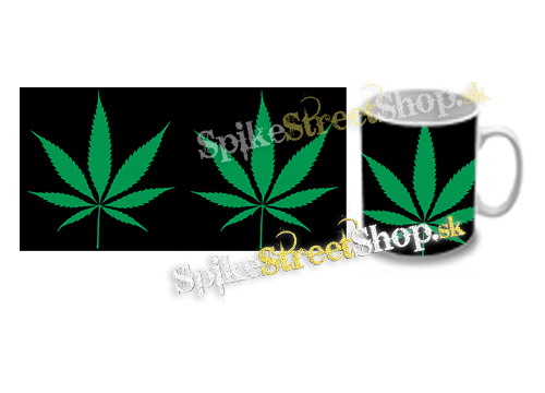 Hrnček MARIHUANA - Green Leaf