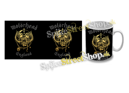 Hrnček MOTORHEAD - Silver Gold England