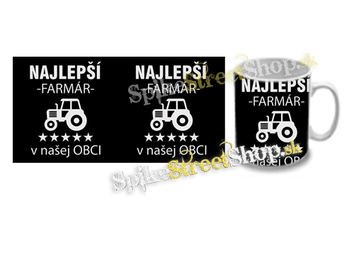 Hrnček NAJLEPŠÍ FARMÁR v našej OBCI