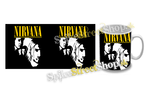 Hrnček NIRVANA - Yellow Logo Band