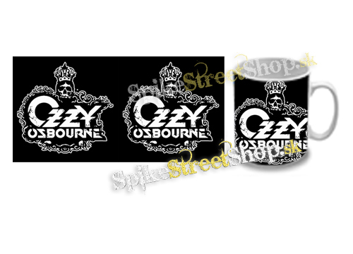 Hrnček OZZY OSBOURNE - Logo Crowned Skull
