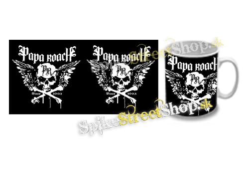 Hrnček PAPA ROACH - Crossbones Since 1993
