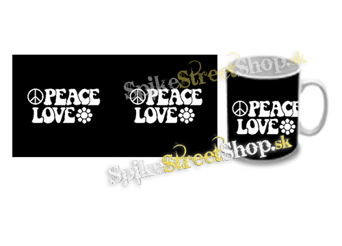 Hrnček PEACE LOVE