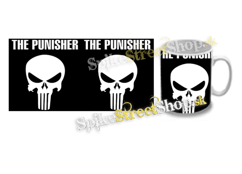 Hrnček PUNISHER - Logo & Skull