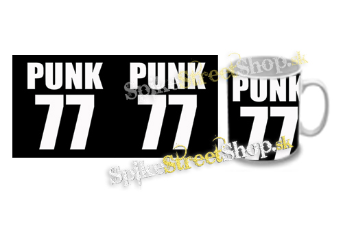 Hrnček PUNK 77 - Slogan