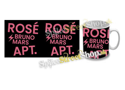 Hrnček ROSÉ & BRUNO MARS - APT - Pink