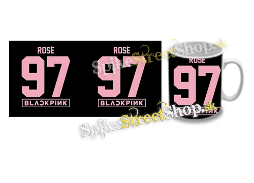 Hrnček ROSÉ 97 - BLACKPINK - Pink Number Years