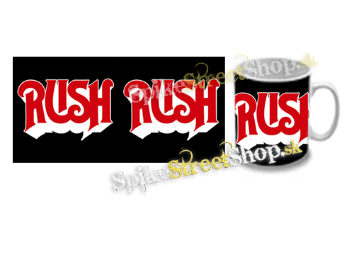 Hrnček RUSH - Logo Red