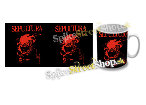 Hrnček SEPULTURA - Beneath The Remains Red Motive