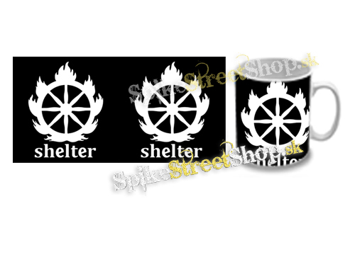 Hrnček SHELTER - Logo