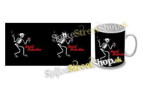 Hrnček SOCIAL DISTORTION - Skeleton & Logo