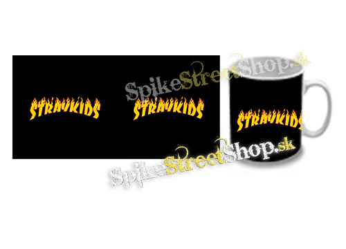 Hrnček STRAY KIDS - Thrasher Logo Flame
