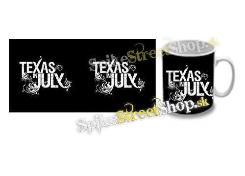 Hrnček TEXAS IN JULY - Logo