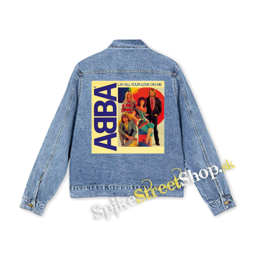 ABBA - Lay All Your Love On Me - štvorcová chrbtová nášivka