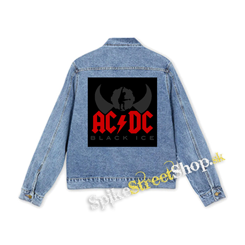 ACDC - Black Ice Angus Silhouette - štvorcová chrbtová nášivka