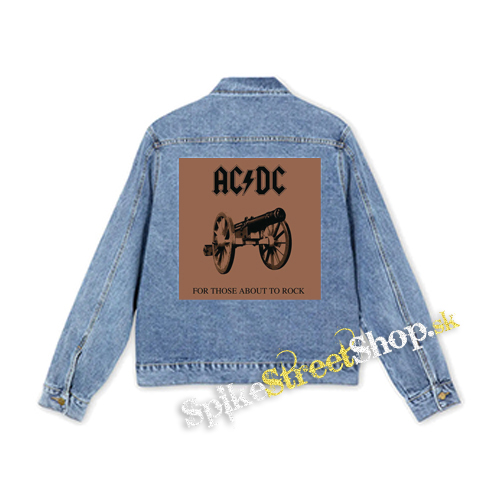 ACDC - For Those About to Rock (We Salute You) - štvorcová chrbtová nášivka