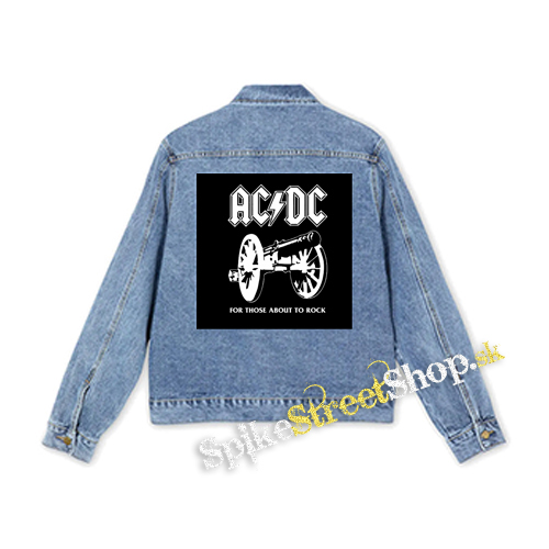 ACDC - For Those About To Rock - štvorcová chrbtová nášivka