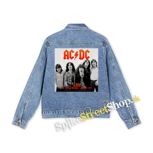 ACDC - Live At The Waldorf - štvorcová chrbtová nášivka