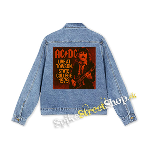ACDC - Live at Towson State College 1979 (`) - štvorcová chrbtová nášivka