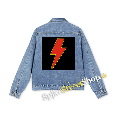 ACDC - Power Up Sign Crest Logo - štvorcová chrbtová nášivka