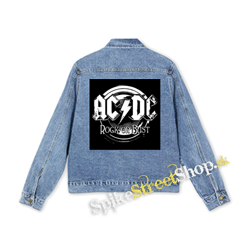 ACDC - Rock Or Bust (2) - štvorcová chrbtová nášivka