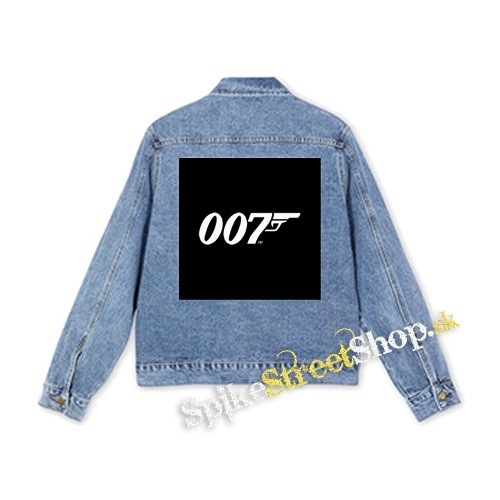AGENT JAMES BOND 007 - Symbol - štvorcová chrbtová nášivka